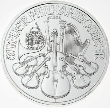 1 Troy Ounce - Zilver .999 - Philharmonique 2026 - 31,1 gram, Postzegels en Munten