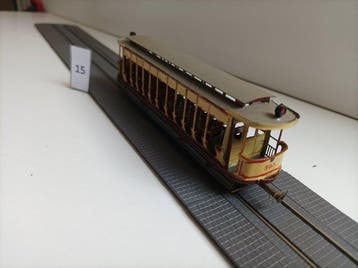 Philotrain H0 - Philotrain 110KIT - Modeltram (1) - Bijwagen, Nieuw
