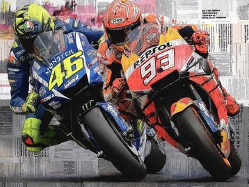 IPR Graph - Marc Márquez vs Valentino Rossi – Rivalidad al, Nieuw
