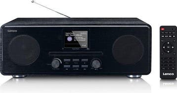 DAB Radio - FM Radio - Keukenradio - Met Bluetooth - Zwart -, Verzenden, Zo goed als nieuw