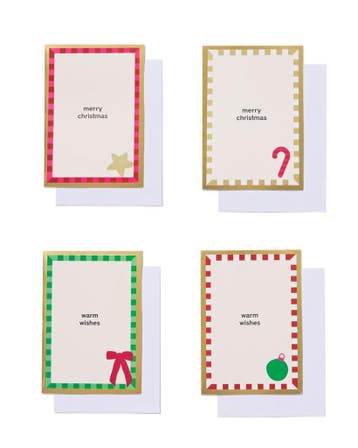 HEMA Kerstkaarten 14.5x10.4 - 20 stuks, Diversen, Verzenden, Nieuw