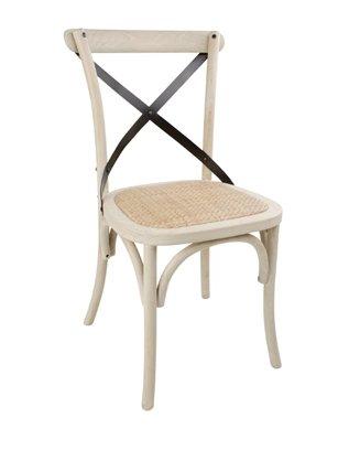 Houten Stoel | Inclusief Gekruiste Rugleuning (2 stuks), Verzenden, Nieuw in verpakking