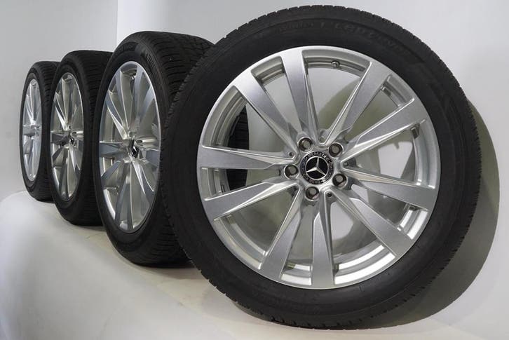 Mercedes S Klasse W223  19 inch velgen Hankook  Winterbanden, Auto-onderdelen, Banden en Velgen, Velg(en), Gebruikt, 19 inch, Winterbanden