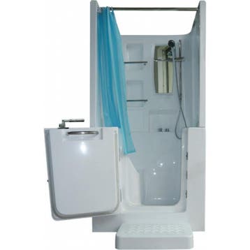 Senioren Instapbad Parki 100X78X205CM (Instapbaden), Ophalen of Verzenden, Nieuw