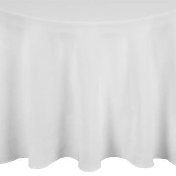Tafelkleed | OCCASIONS | Polyester | Wit | Rond | Ø3050mm, Verzenden, Nieuw in verpakking
