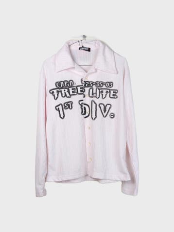 L&G Casual Shirt Heren maat M Roze Vintage, Ophalen of Verzenden, Zo goed als nieuw, Roze, L&G