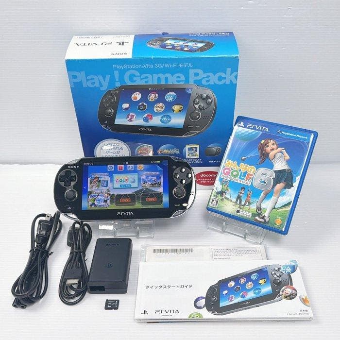 Sony - Sony PS Vita PCH-1100 3G Wi-Fi Boxed Set Crystal, Spelcomputers en Games, Spelcomputers | Overige Accessoires