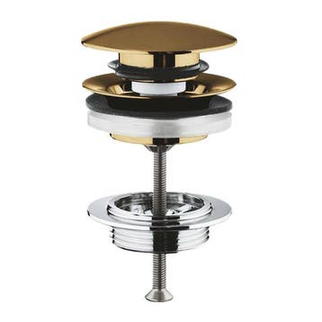 Grohe Afvoerplug Wastafel - Brushed, Huis en Inrichting, Verzenden, Nieuw