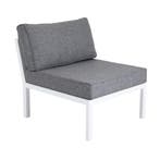 *WOONWINKEL* Brafab Weldon Aluminium Tuinstoel Wit Met All-w, Verzenden, Nieuw