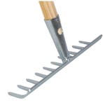 Talen Tools Verzinkte Tuinhark - 25 cm - Zonder Steel, Ophalen of Verzenden, Nieuw, Hark
