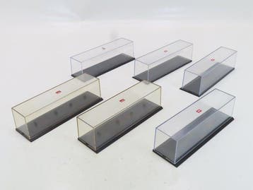 Herpa - Vitrine (6) - 6x Vrachtwagenvitrines H0, Nieuw