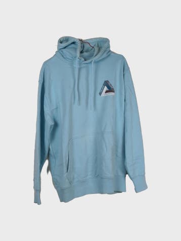 Palace Hoodie Heren maat M Lichtblauw, Palace, Ophalen of Verzenden, Zo goed als nieuw, Maat 48/50 (M)
