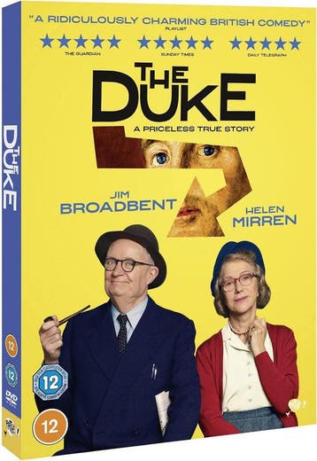 the Duke (Jim Broadbent+Helen Mirren)       Gratis verzenden, Vanaf 12 jaar, Verzenden, Zo goed als nieuw