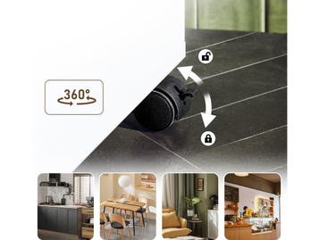 SoBuy BZR54-WN - Badkamer Kast - Ruimtebesparende Trolley, Verzenden, Nieuw