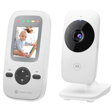 Motorola babyfoon met camera - wit - VM481 | 2 inch, Verzenden, Nieuw
