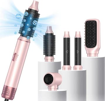 Heteluchtborstel Pro Roze | Retourdeal 57% Korting, Ophalen of Verzenden, Nieuw, Haarverzorging