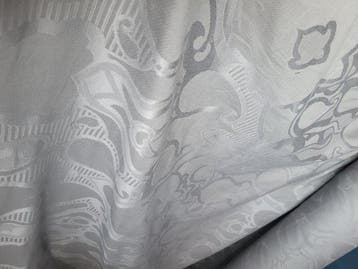 Prachtig damastweefsel van 100% katoen Made in Italy -