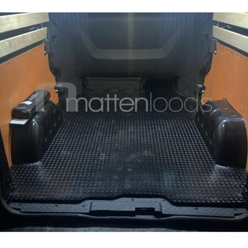 Laadvloermat rubber (traanplaat motief) Opel Vivaro Dubbel C, Ophalen of Verzenden, Nieuw
