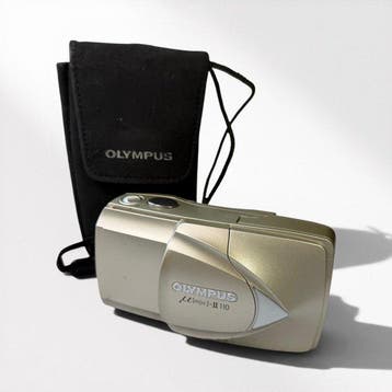 Olympus Olympus Mju II 110 35mm Film Camera Analoge, Audio, Tv en Foto, Fotocamera's Analoog, Nieuw