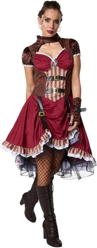 2dekans | Dressforfun Steampunk edelvrouw S -, Dressforfun, Ophalen of Verzenden, Zo goed als nieuw, Maat 38/40 (M)