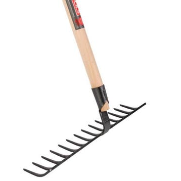 Talen Tools Gesmede Tuinhark - 14 Tanden - Zonder Steel, Ophalen of Verzenden, Nieuw, Hark