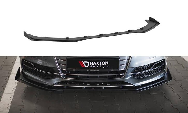 Voorspoiler Audi A3 S-line / S3 8V Sedan Maxton Flaps, Auto-onderdelen, Carrosserie en Plaatwerk, Ophalen of Verzenden