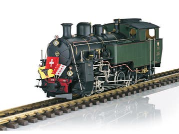 LGB 26370 Zahnraddampflok HG 4/4 DFB Nr. 708 – Epoche VI,., Overige typen, Nieuw, Ophalen of Verzenden, LGB