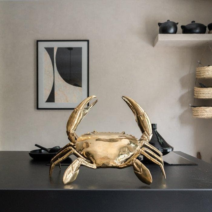 sculptuur, Sooka Interior - Extra Large Crab Sculpture - 34, Antiek en Kunst, Kunst | Designobjecten