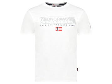 Veiling - Geographical Norway Jasic Shirt Wit - M, Kleding | Heren, T-shirts, Nieuw