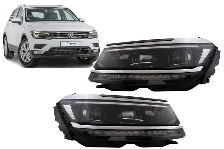 Koplampen | Volkswagen | Tiguan 16-20 5d suv / Tiguan 20- 5d, Auto-onderdelen, Verlichting, Nieuw, Volkswagen, Verzenden