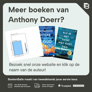 Als je het licht niet kunt zien - Anthony Doerr, Verzenden, Gelezen, Anthony Doerr