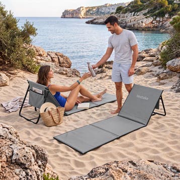 Set van 2 strandmatten Mina, Verzenden, Nieuw