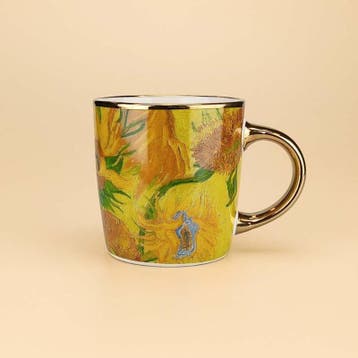 Beker van Gogh - zonnebloemen, Ophalen of Verzenden, Nieuw
