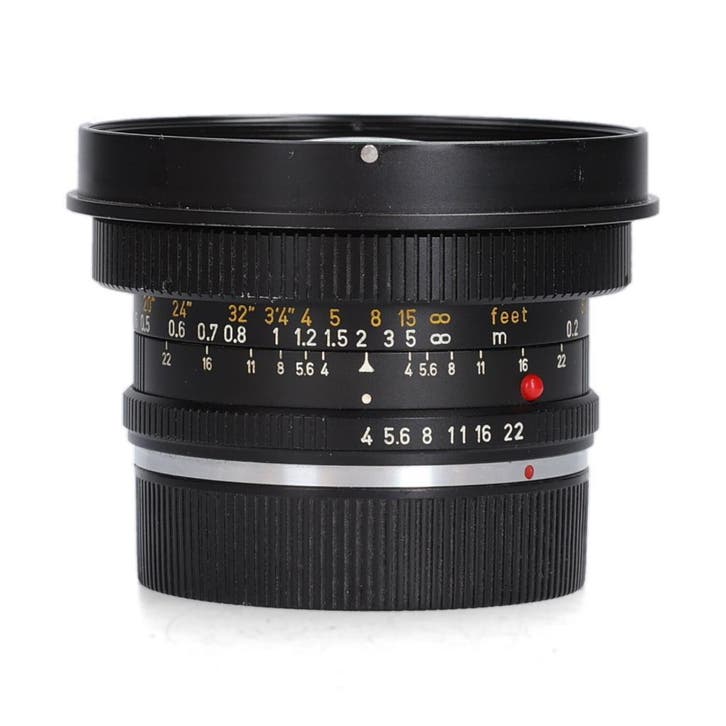 Leica Super-Angulon-R 21mm f/4 - Groothoeklens, Audio, Tv en Foto, Fotografie | Lenzen en Objectieven, Zo goed als nieuw, Leica