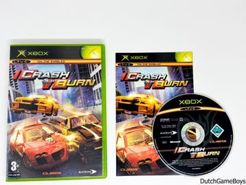Xbox Classic - Crash N Burn - English, Verzenden, Gebruikt