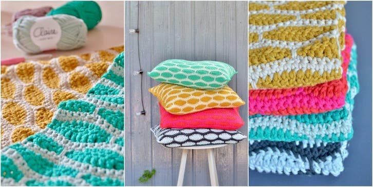 Tuinkussens  Haakpatroon, Hobby en Vrije tijd, Breien en Haken, Breien of Haken, Nieuw, Wol of Garen, Ophalen of Verzenden