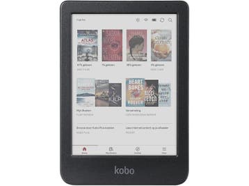 Kobo -  E-reader  - 6 Inch - 16 Gb  - Zwart, Verzenden, 6 inch of minder, Wi-Fi, 16 GB of meer