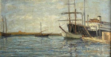 Giuseppe Martinelli (XX) - Paesaggio Marino