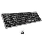 Elementkey V07 Draadloos Toetsenbord met Numeriek Toetsenblo, Verzenden, Nieuw