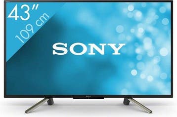 Sony KDL-43WF660 - 43 Inch Full HD (LED) TV, Ophalen, LED, Zo goed als nieuw, Full HD (1080p)