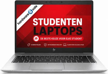 Studenten laptops met Windows 11 netjes, snel mét garantie, Qwerty, HP, Dell, Lenovo, Refurbished, 14 inch