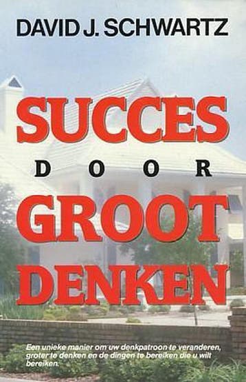 Succes door groot denken - David J. Schwartz 9789072540058, Boeken, Verzenden, Gelezen, David J. Schwartz