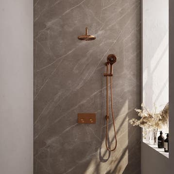 Brauer Copper Carving Thermostatische Regendoucheset Inbouw, Ophalen of Verzenden, Nieuw