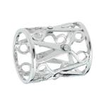 Fako Bijoux - Sjaalklem - Tube - Schaar - 21x24mm -, Sieraden, Tassen en Uiterlijk, Broches, Verzenden, Nieuw