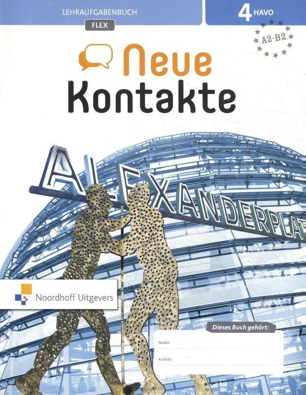 4 havo / Neue Kontakte / lehraufgabenbuch 9789001893880, Boeken, Overige Boeken, Gelezen, Verzenden