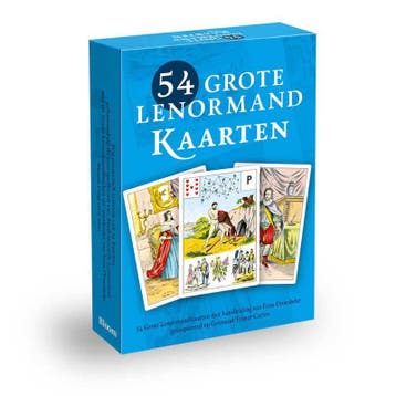54 Grote Lenormandkaarten (Incl. Handleiding) | Nieuw, Ophalen of Verzenden, Nieuw, Erna Droesbeke