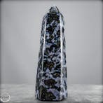 Natuurlijk Merlinit-Obelisk – Zeldzame, mystiek aandoende