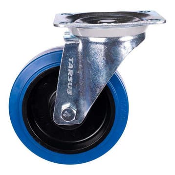 Tarsus Zwenkwiel 200 mm - Slijtvast Rubber - 300 kg Draag..., Doe-het-zelf en Verbouw, Ophalen of Verzenden, Nieuw