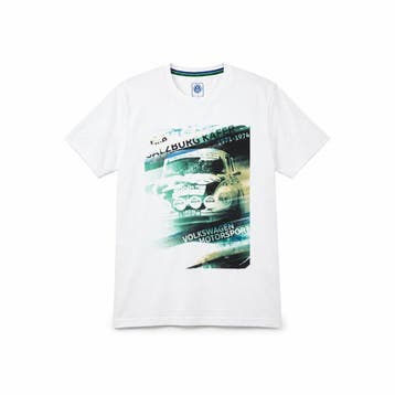 Volkswagen T-shirt (off white, Motorsport Beetle), Ophalen of Verzenden, Nieuw