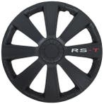 Wieldoppen  RS-T 15-inch zwart, Auto diversen, Wieldoppen, Verzenden, Nieuw